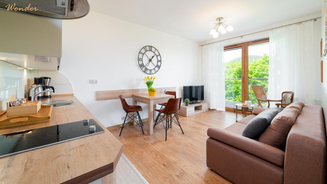 Wonder Home - Apartamenty Z Balkonami, Blisko Centrum Karpacza, Stoku I Aquaparku Kültér fotó